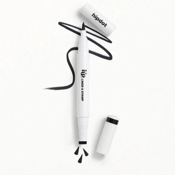 Hip Dot Eye Liner And Stamp Jet Black New - Picture 1 of 3